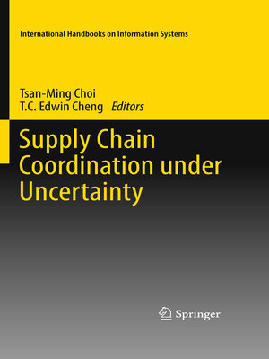 cover image of Supply Chain Coordination under Uncertainty